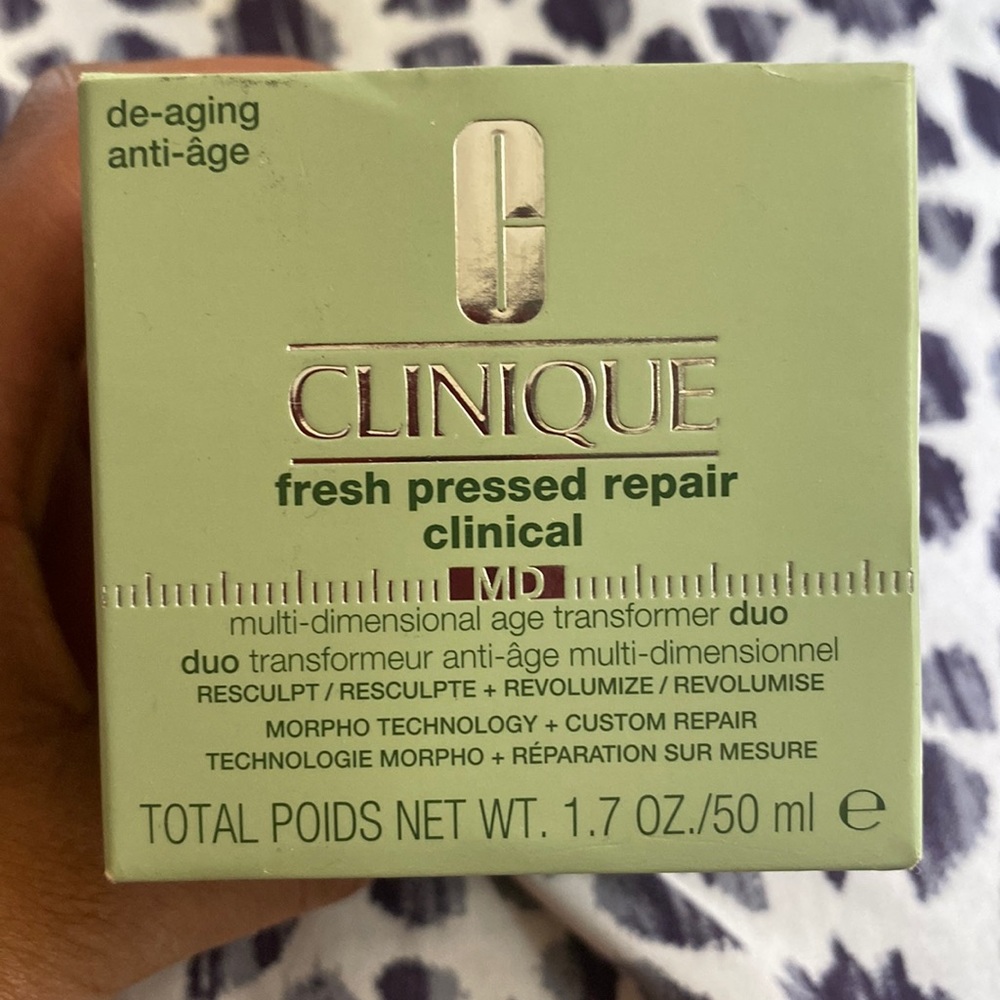 NEW Clinique fresh pressed repair clinical MD